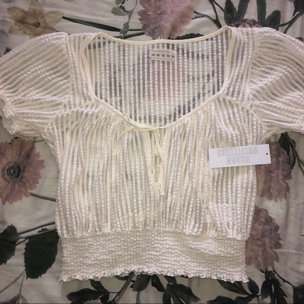 White Urban Outfitters Crop Top